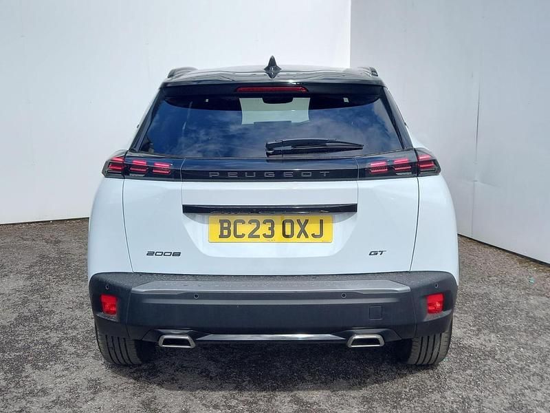 White Used 2023 Peugeot 2008 GT SUV | £18,690 (Fair price) - Image 1/4