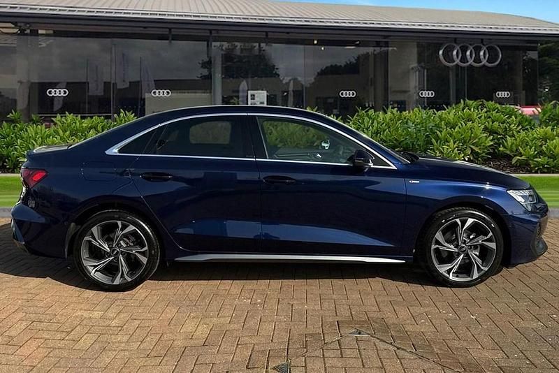 Used Audi A3 S-Line 116 HP (85 kW) 2025 Blue Sedan