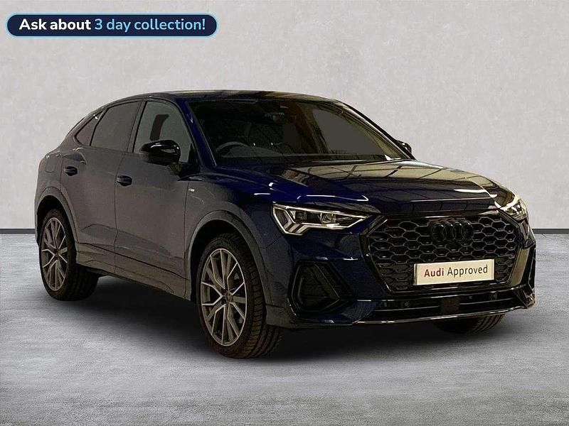 Blue Used 2025 Audi Q3 Black Edition SUV | £38,737 (A bit pricey) - Image 1/4