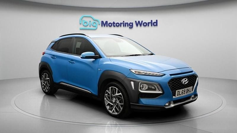 Used Hyundai Kona Premium SE 2019 Blue SUV