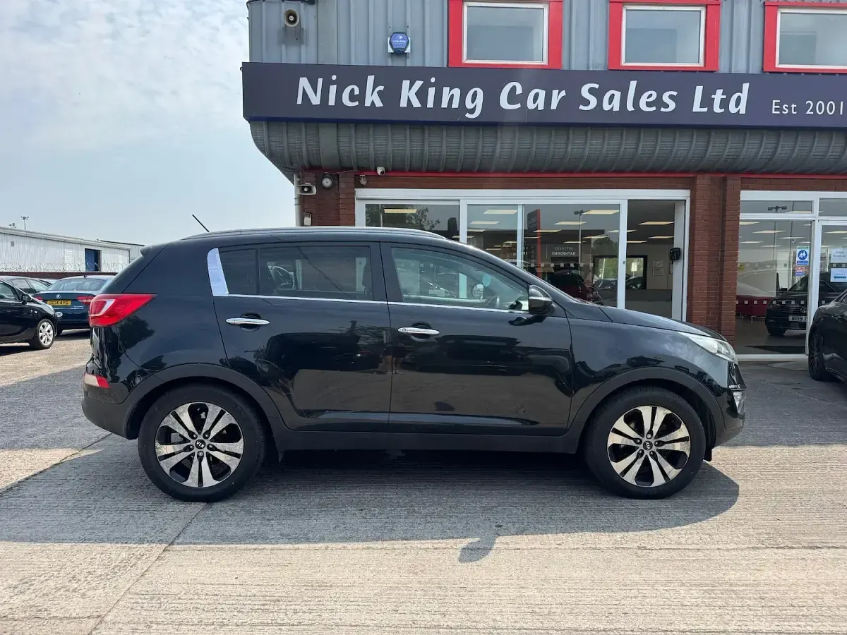 Used Kia Sportage 115 HP (84 kW) 2013 Phantom black SUV