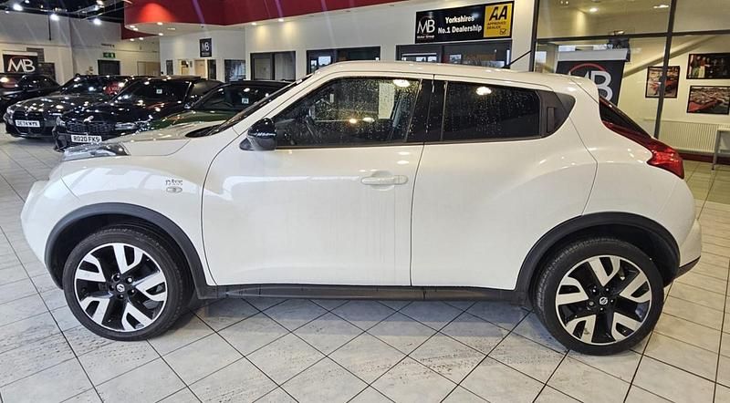 Second-hand Nissan Juke N-TEC 2014 Alb SUV