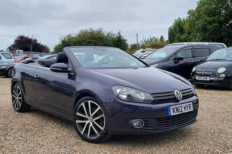 Used VW Golf VII GT 160 HP (117 kW) 2012 Cabriolet