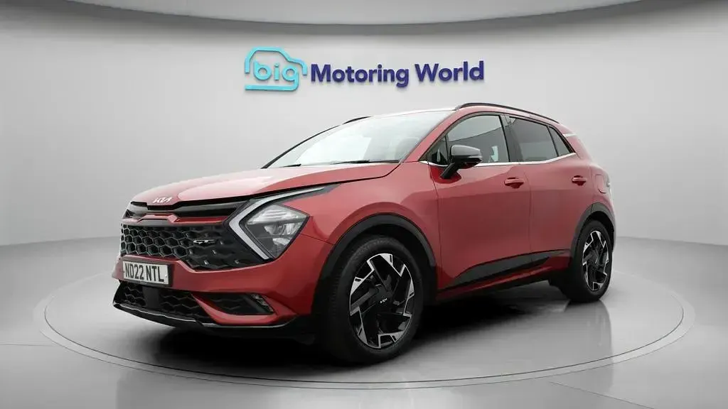 Used Kia Sportage GT-Line 148 HP (108 kW) 2022 Red SUV