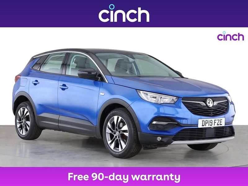 Blue Used 2019 Vauxhall Grandland X Sport SUV | £9,299 (A bit pricey) - Image 1/3