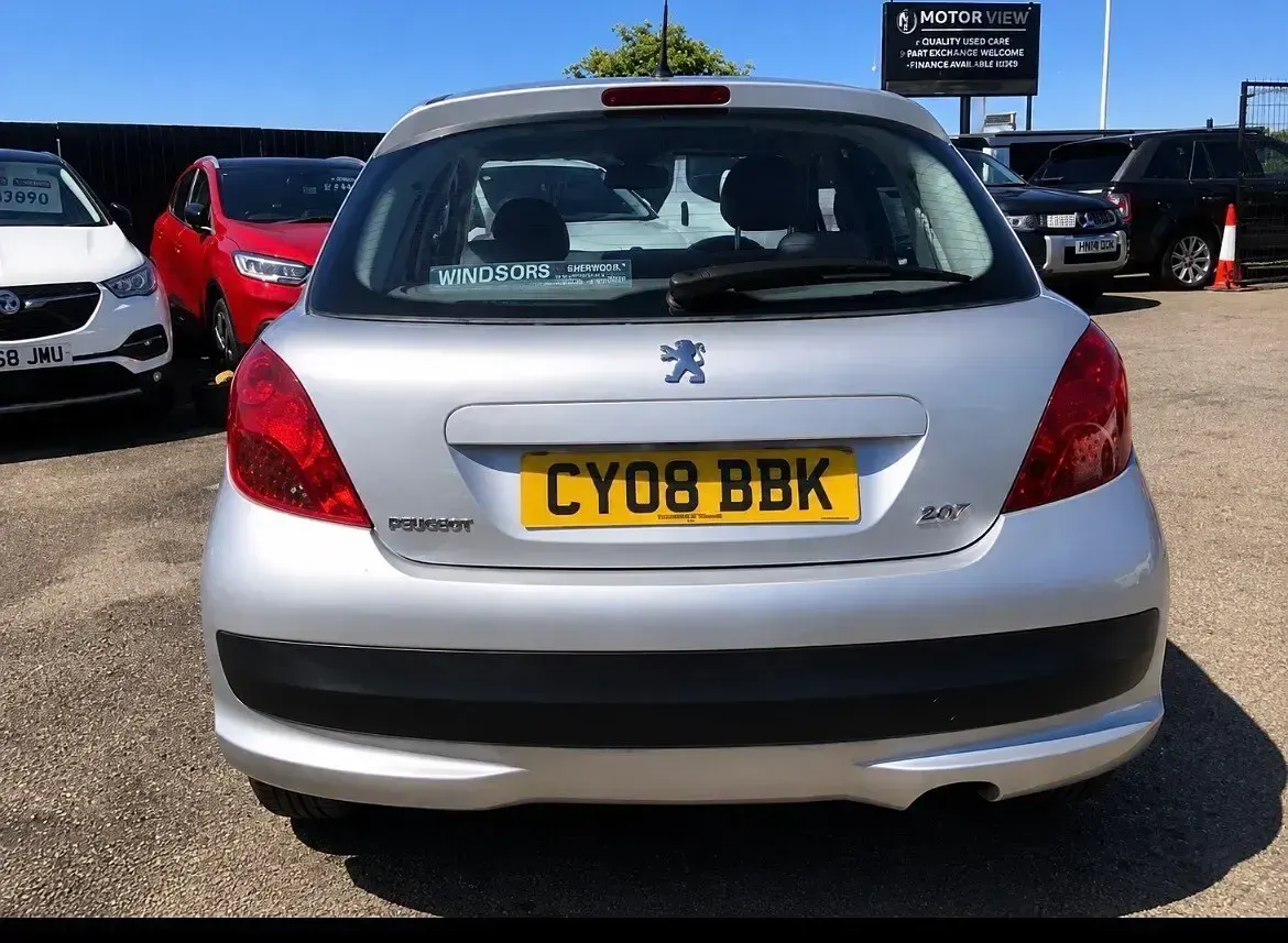 Used Peugeot 207 2008 Silver Hatchback