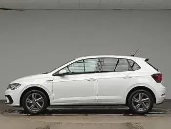 Used VW Polo R-line 95 HP (69 kW) 2022 White Hatchback