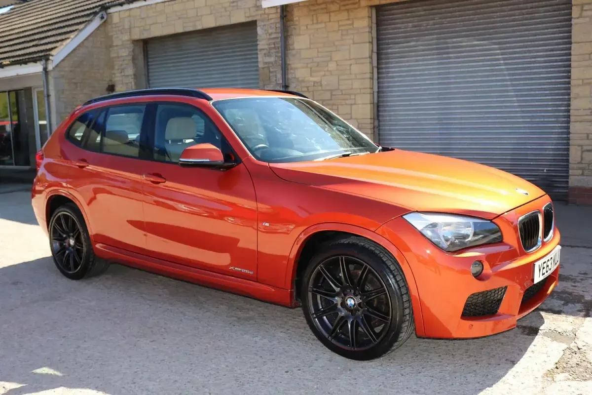 Used BMW X1 M Sport 2013 Orange SUV