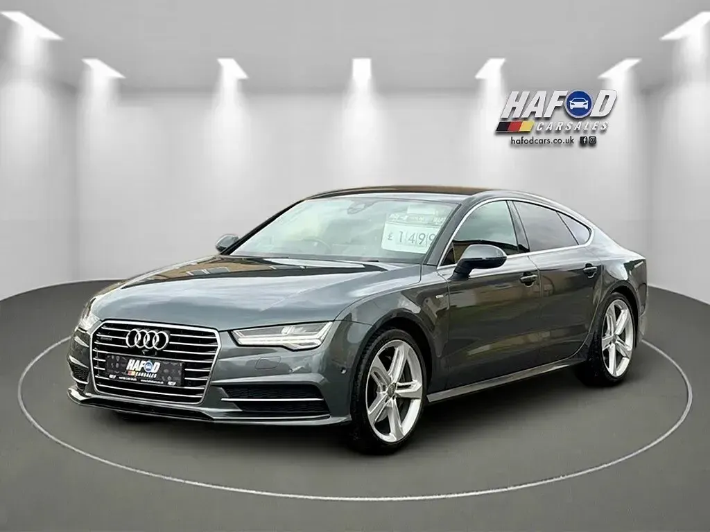 Used Audi A7 Sportback S-Line 320 HP (235 kW) 2014 Grey Hatchback