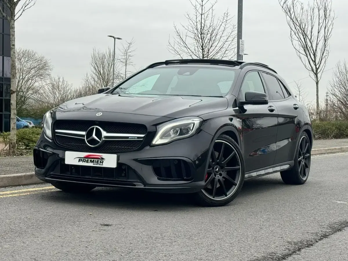 Used Mercedes GLA45 AMG AMG 381 HP (280 kW) 2018 Black SUV