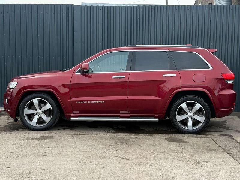 Used Jeep Grand Cherokee Overland 2014 Red SUV