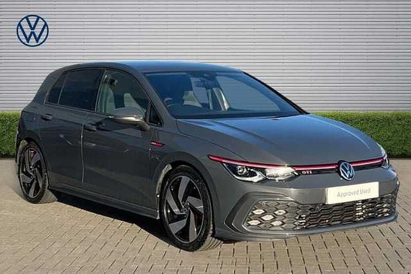 Used VW Golf VII GTI 2021 Grey Hatchback