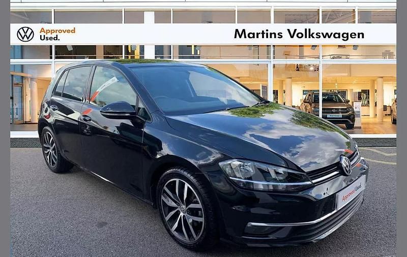 Black Used 2019 VW Golf VII GT Hatchback | £15,990 (Fair price) - Image 1/4