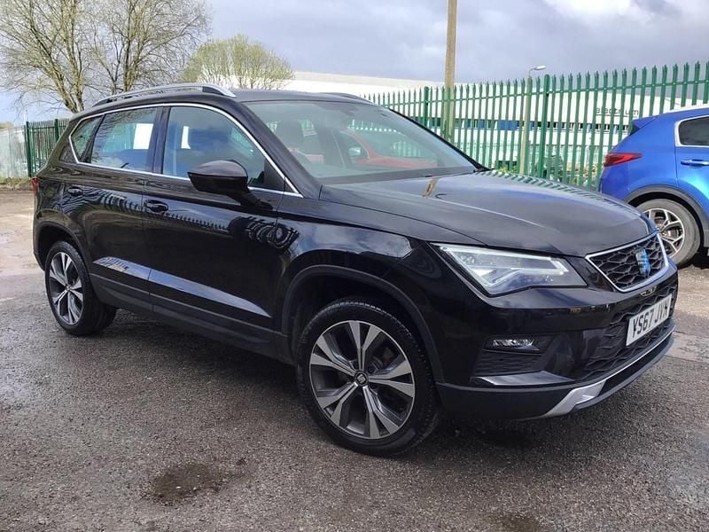 Used Seat Ateca Ecomotive 115 HP (84 kW) 2017 Black SUV