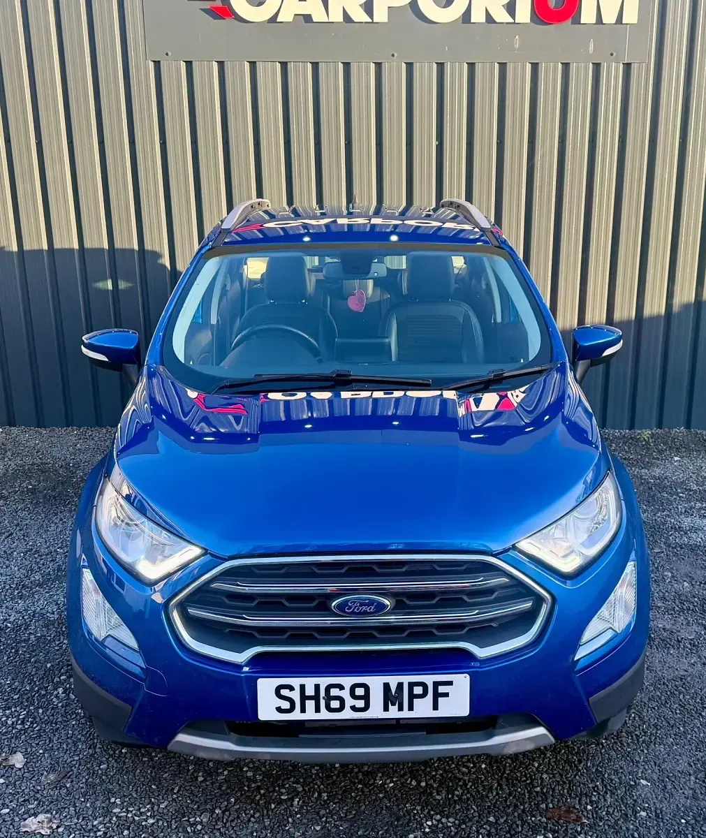 Used Ford Ecosport Titanium 125 HP (91 kW) 2019 Blue SUV