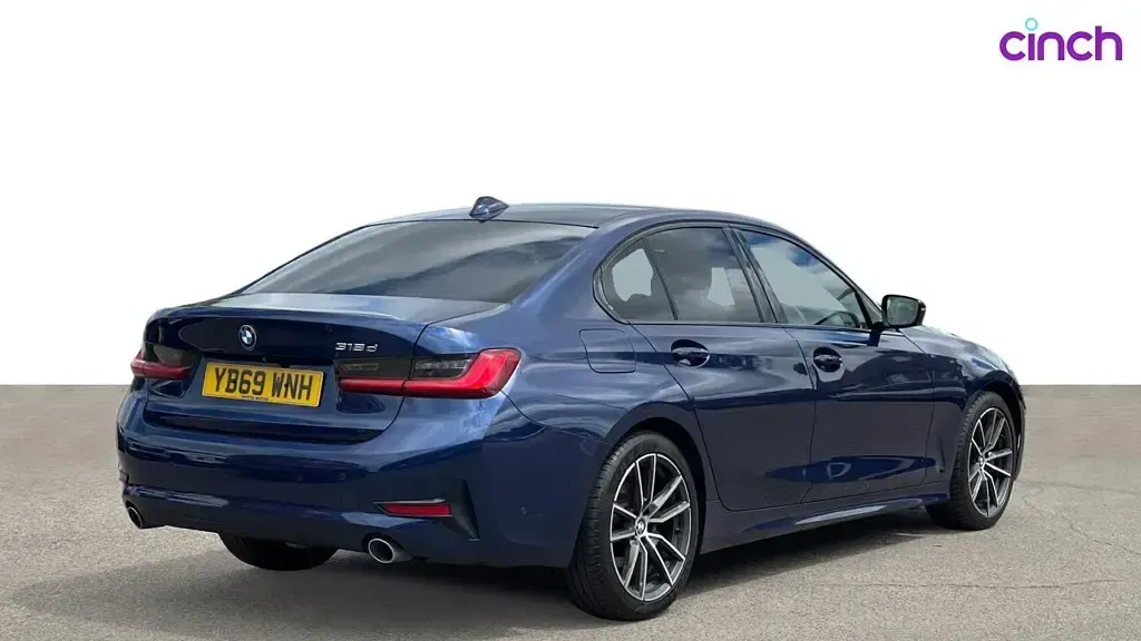 Used BMW 318 Sport Line 2020 Blue Sedan