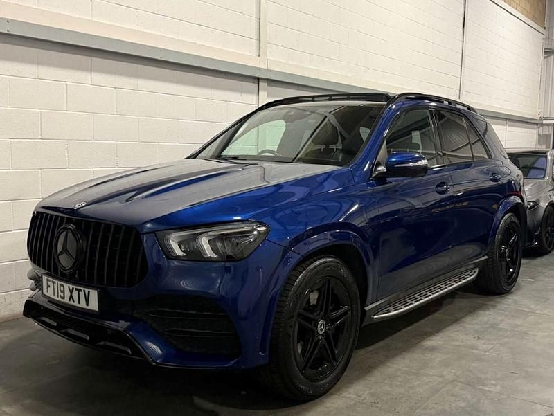 Used Mercedes GLE300 AMG Line Premium Plus 2019 Blue SUV