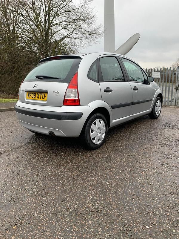 Used Citroën C3 60 HP (44 kW) 2008 Silver Hatchback