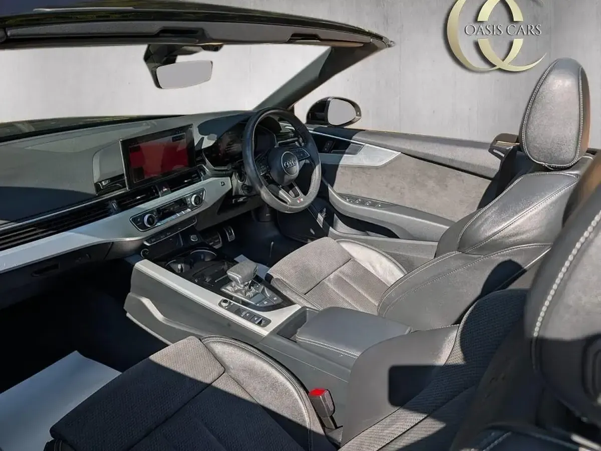 Used Audi A5 Cabriolet S-Line 2020 Black Cabriolet
