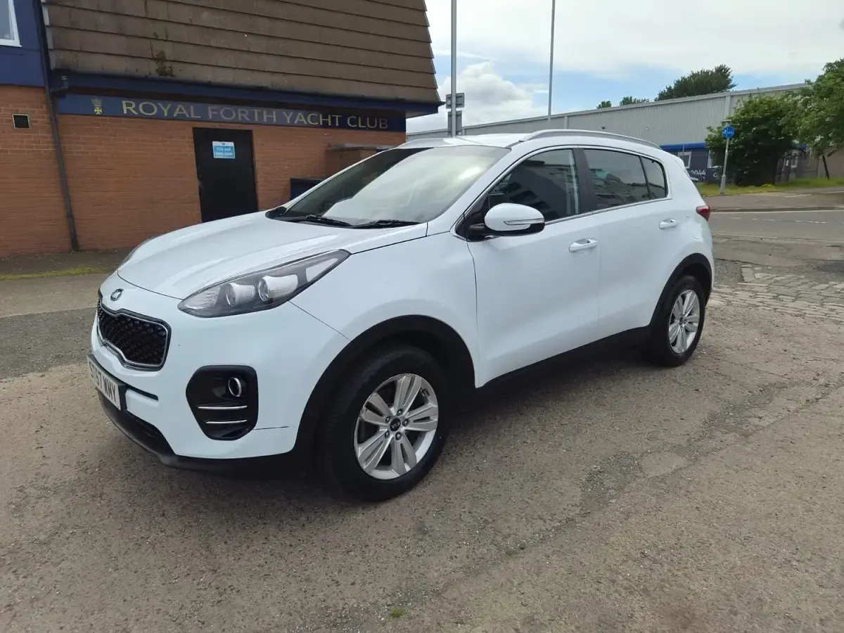 Used Kia Sportage 136 HP (100 kW) 2018 White SUV