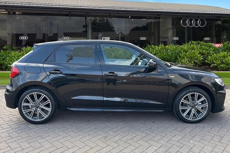 New Audi A1 Sportback S-Line 2026 Black Hatchback