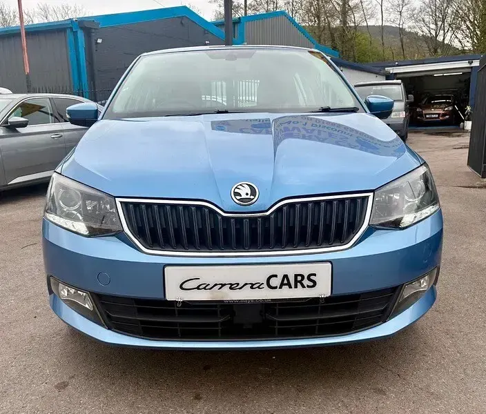Used Skoda Fabia SE L 2018 Blue Hatchback