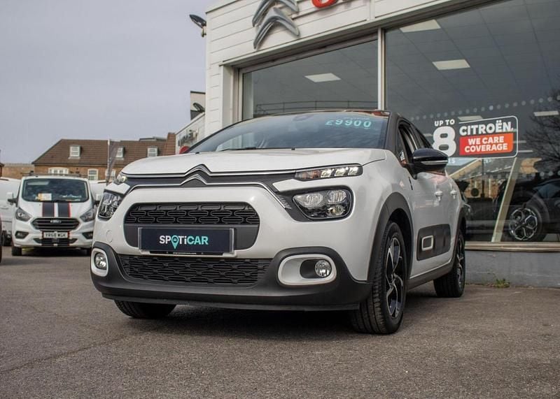 Begagnad Citroën C3 PureTech 82 HK (60 kW) 2022 Vit Halvkombi