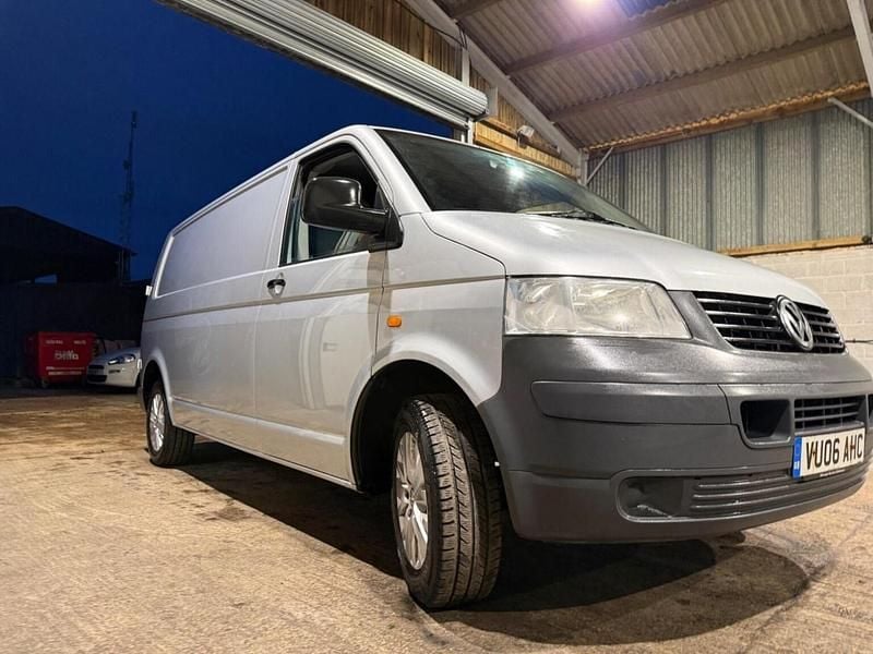 Used VW T5 102 HP (75 kW) 2006 Silver Van
