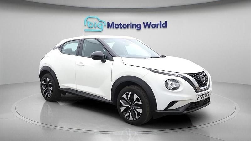 Used Nissan Juke Acenta 114 HP (83 kW) 2023 White SUV