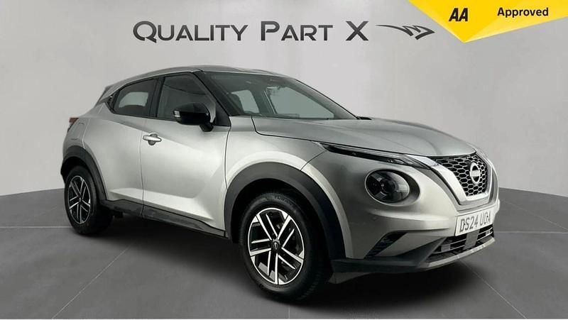 Silver Used 2024 Nissan Juke N-Connecta SUV | £14,498 (Good price) - Image 1/4