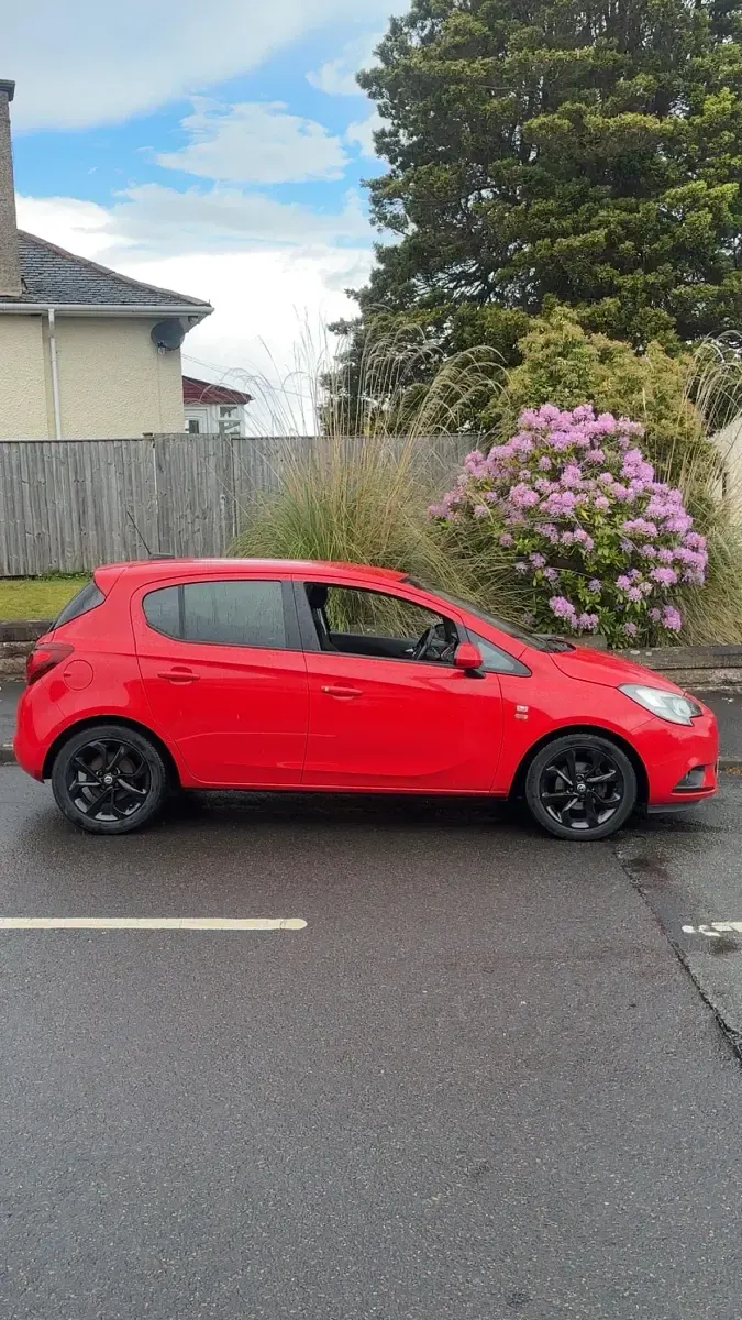 Used Vauxhall Corsa 75 HP (55 kW) 2019 Red Hatchback