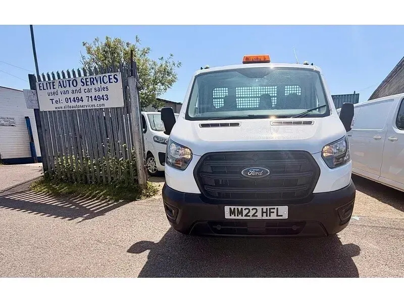 Used Ford Transit 130 HP (95 kW) 2022 White Cabriolet