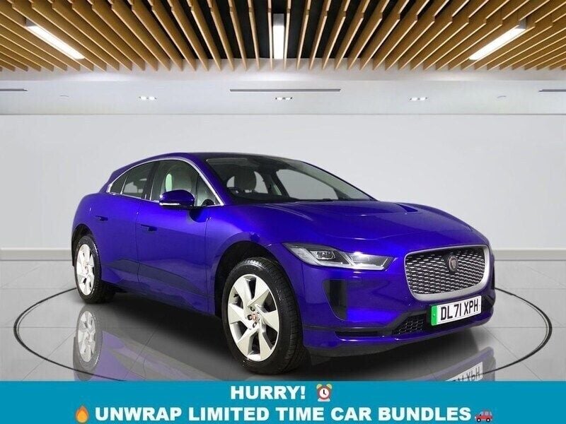 Blue Used 2022 Jaguar I-Pace SE SUV | £16,399 (Fair price) - Image 1/3