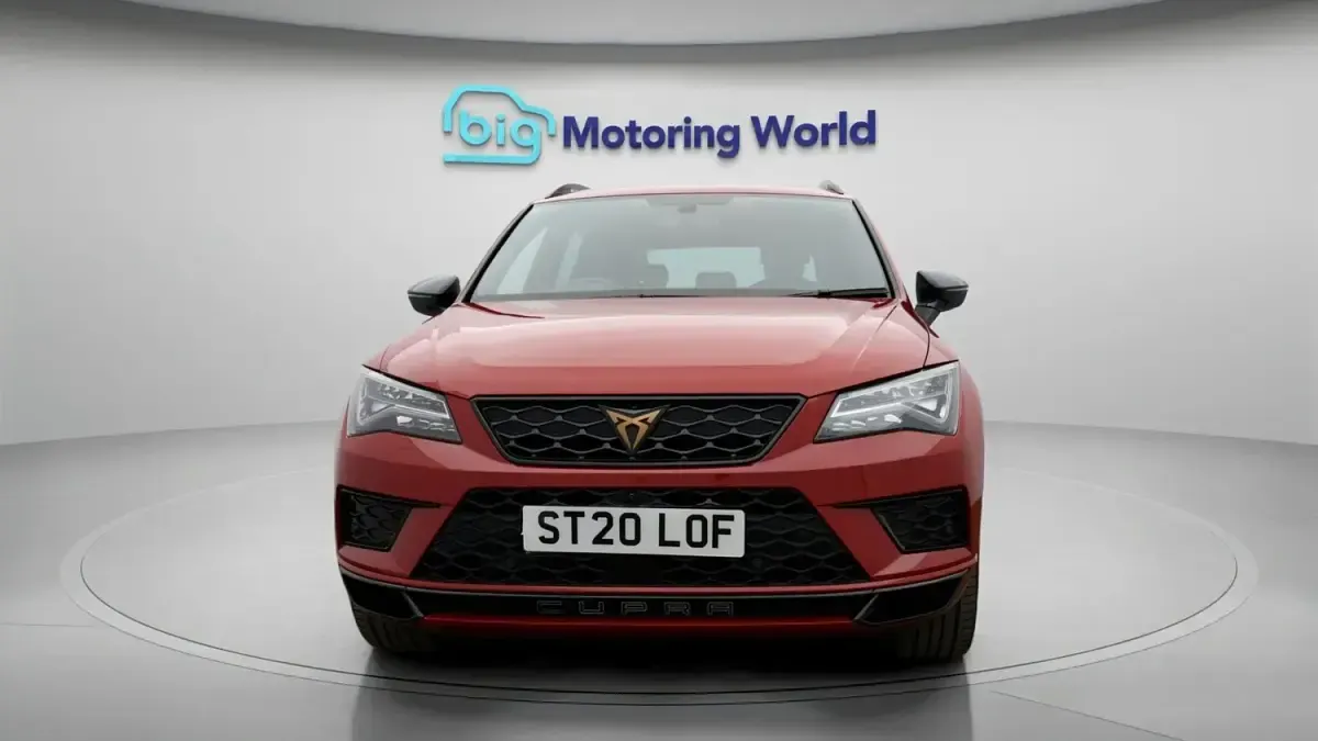 Używany Seat Ateca 4Drive 296 KM (217 kW) 2020 Czerwony SUV