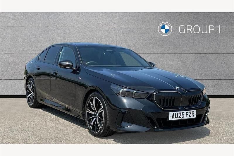 Black New 2025 BMW 520 M Sport Sedan | £47,495 (Super price) - Image 1/4