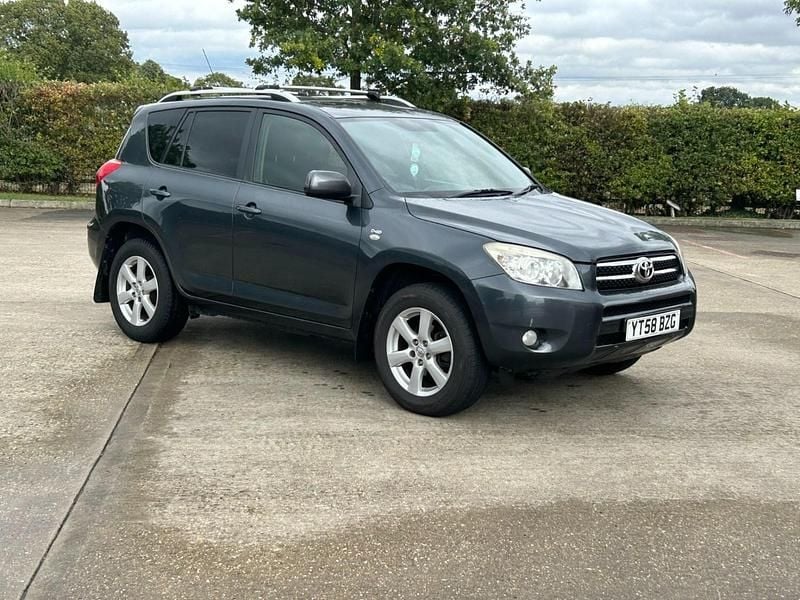 Grey Used 2008 Toyota RAV4 SUV | £3,695 (Expensive) - Image 1/4