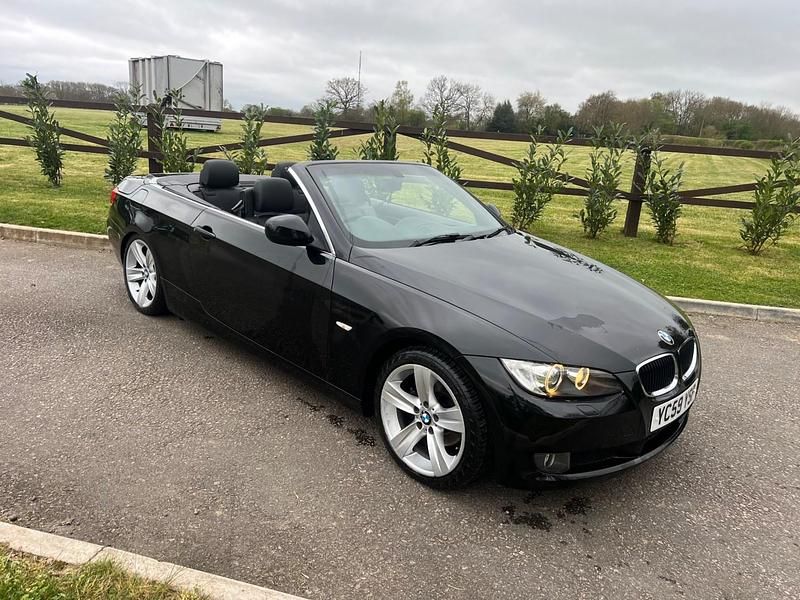 Used BMW 320 Cabriolet 177 HP (130 kW) 2009 Black Cabriolet