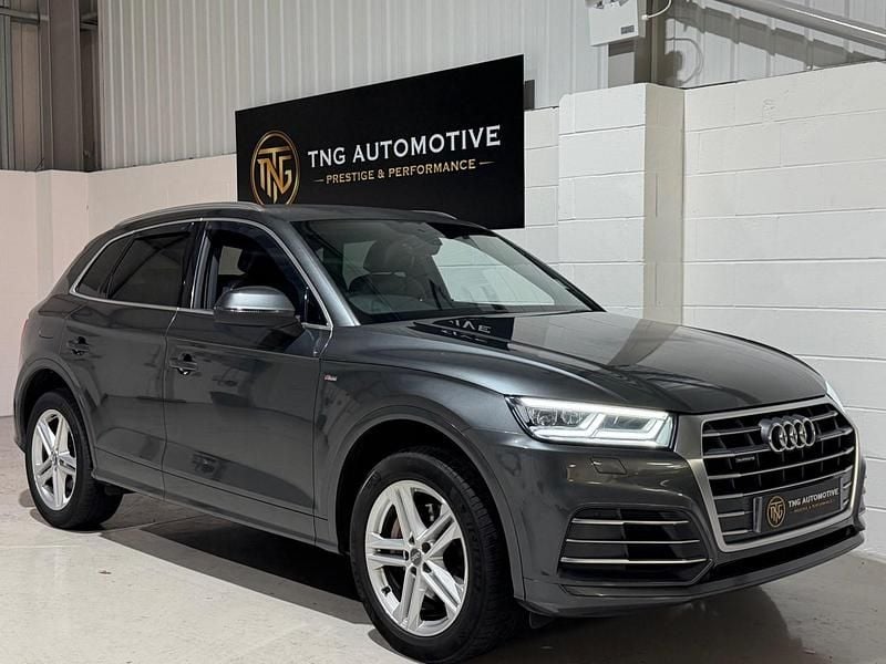 Used Audi Q5 S-Line 190 HP (139 kW) 2017 Grey SUV