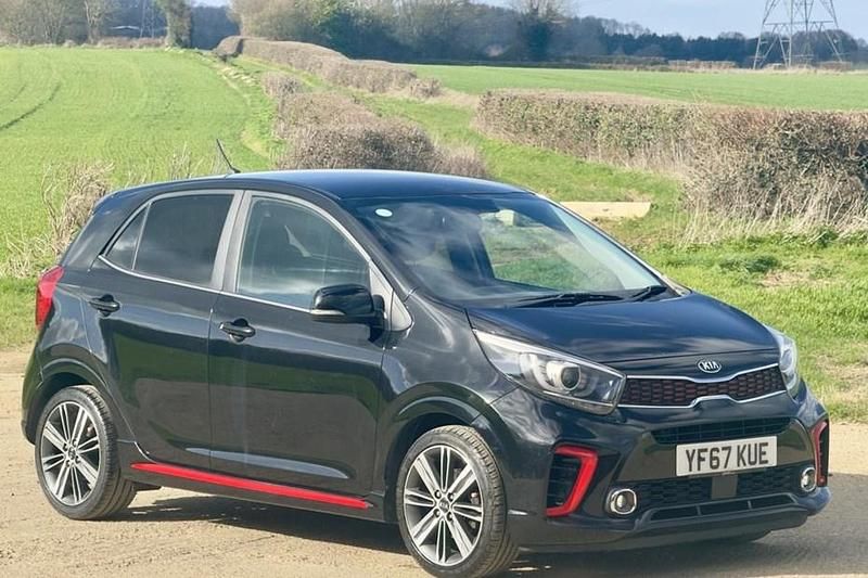 Used Kia Picanto GT-Line 66 HP (48 kW) 2017 Black Hatchback