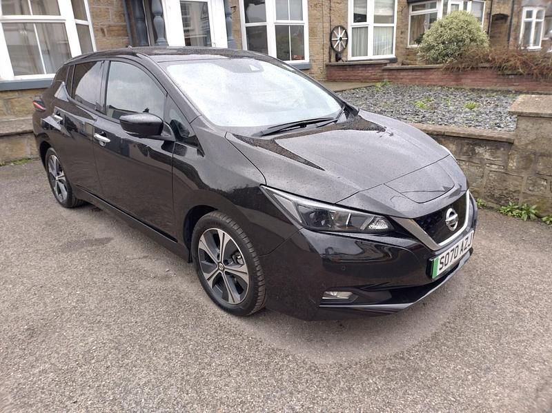 Used Nissan Leaf N-Connecta 110 kW (150 HP) 2021 Black Hatchback