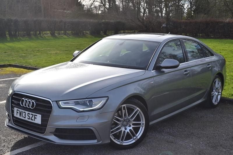 Used Audi A6 S-Line 2013 Grey Sedan