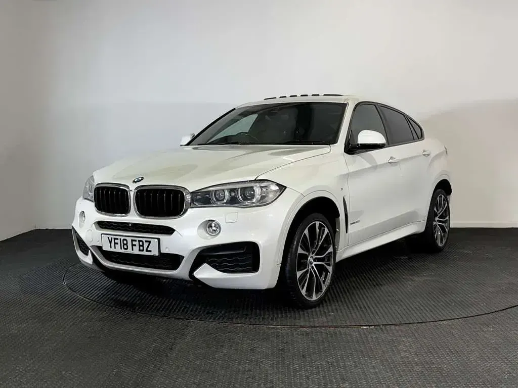 Used BMW X6 M Sport 2018 White SUV