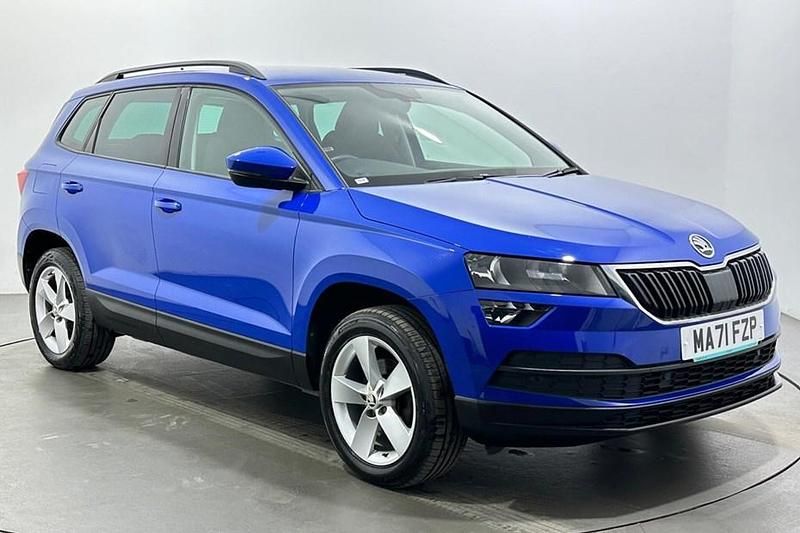 Used Skoda Karoq SE 2021 Blue SUV