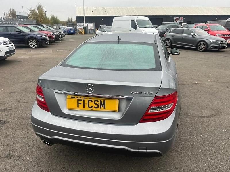 Used Mercedes C220 AMG 170 HP (125 kW) 2013 Silver Coupe