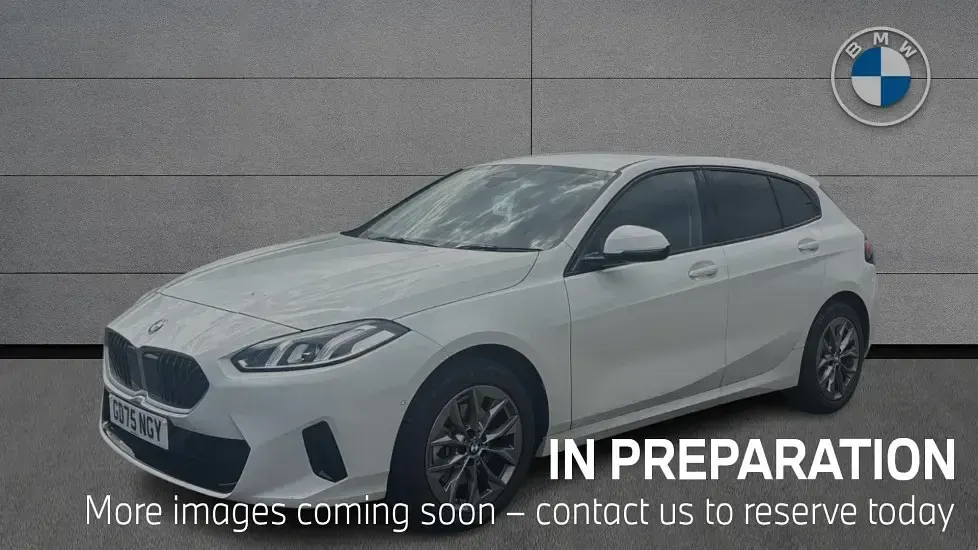 Used BMW 120 Sport Line 168 HP (123 kW) 2026 White Hatchback