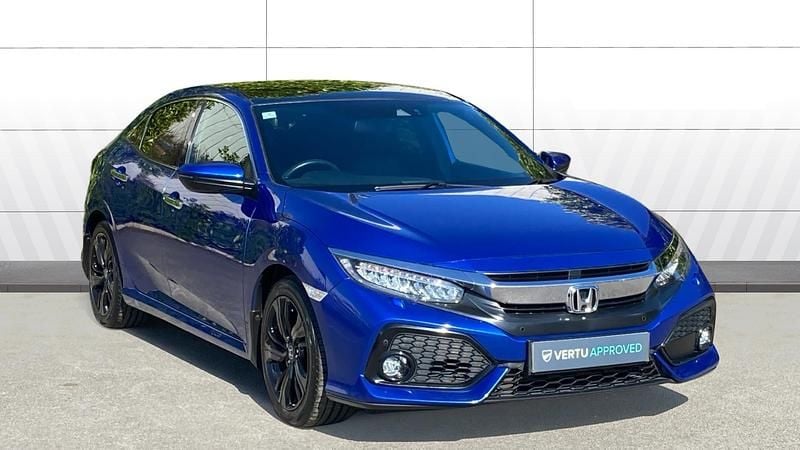 Used Honda Civic Prestige 182 HP (133 kW) 2017 Blue Hatchback