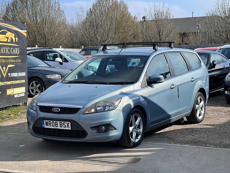 Used Ford Focus Zetec 100 HP (73 kW) 2008 Blue Estate