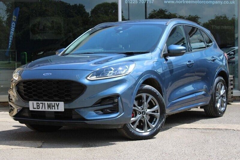 Blue Used 2021 Ford Kuga ST-Line SUV | £17,745 (Fair price) - Image 1/4