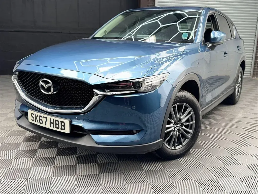 Used Mazda CX-5 165 HP (121 kW) 2017 Blue SUV