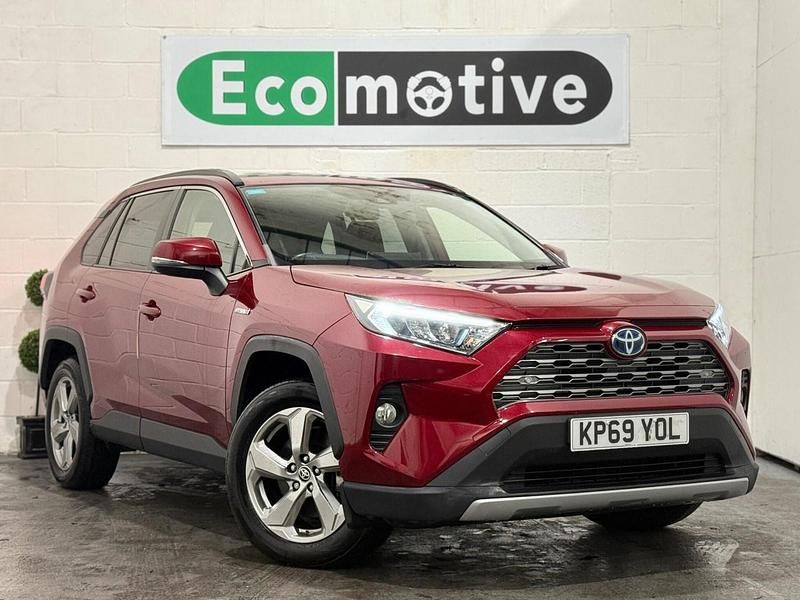 Red Used 2020 Toyota RAV4 Hybrid Design SUV | £17,495 (Super price) - Image 1/4